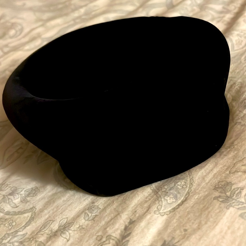 Mr. John Classic Black Pill Box Cap.  Vintage 1960’s.